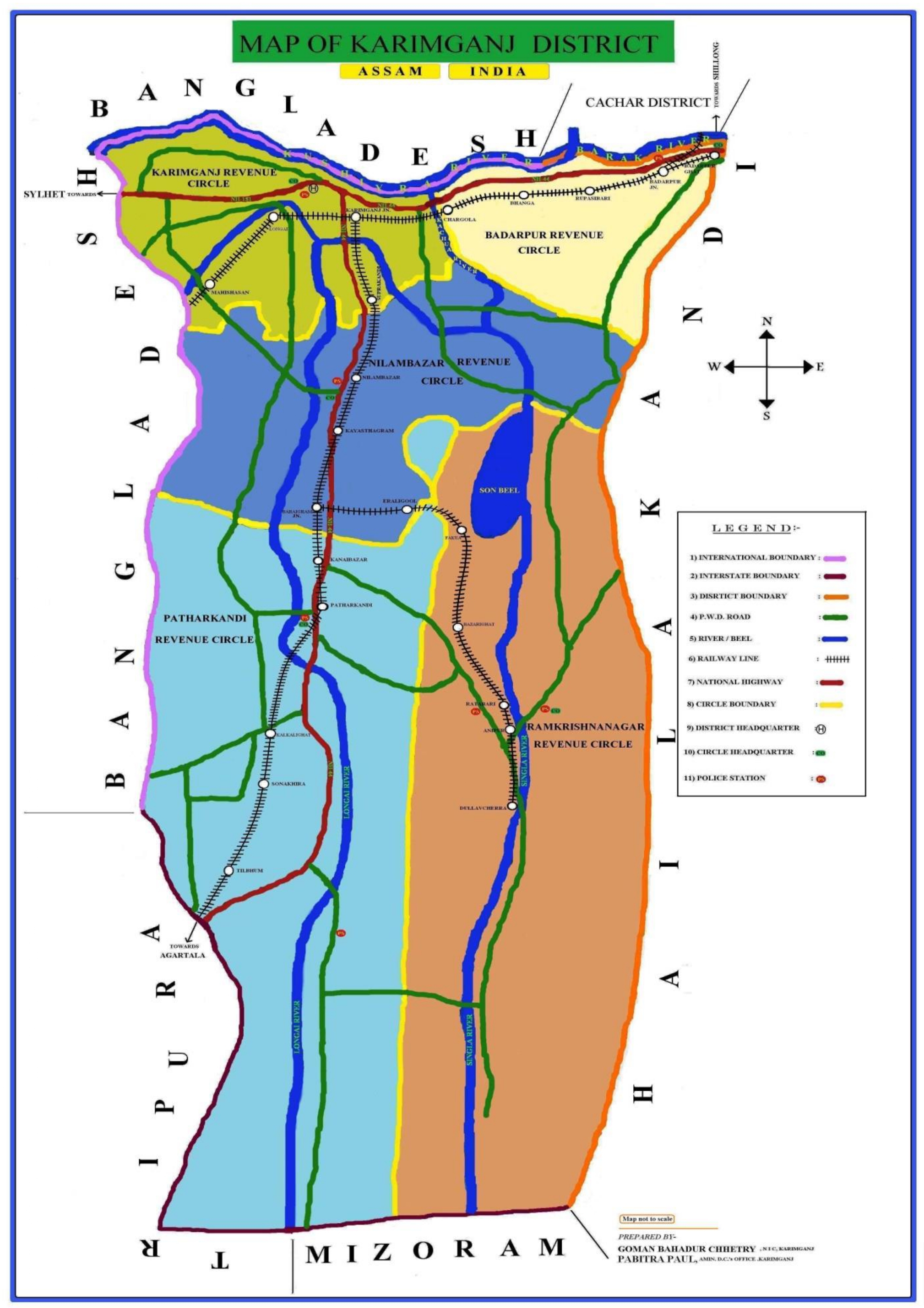 District Maps | Sribhumi | Government Of Assam, India