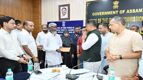 Review Meeeting of Shri Pijush Hazarika Hon'ble Guardian Minister, Karimganj With All Head of Offices, Karimganj District