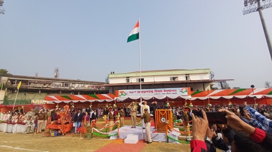 আজ ২৬শে জানুয়ারি, ২০২৫ তারিখ, রবিবার শ্রীভূমি জেলা প্রশাসনের ব্যবস্থাপনায় শ্রীভূমি জেলায় আনুষ্ঠানিক ভাবে '৭৬তম সাধারণতন্ত্র দিবস' উদযাপন করা হয়। 